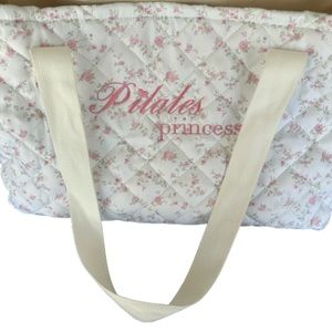 Coquette floral tote